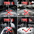 Aluminium Alloy Red Steering Wheel Paddle Shifters for Benz AMG A45 C43 C63