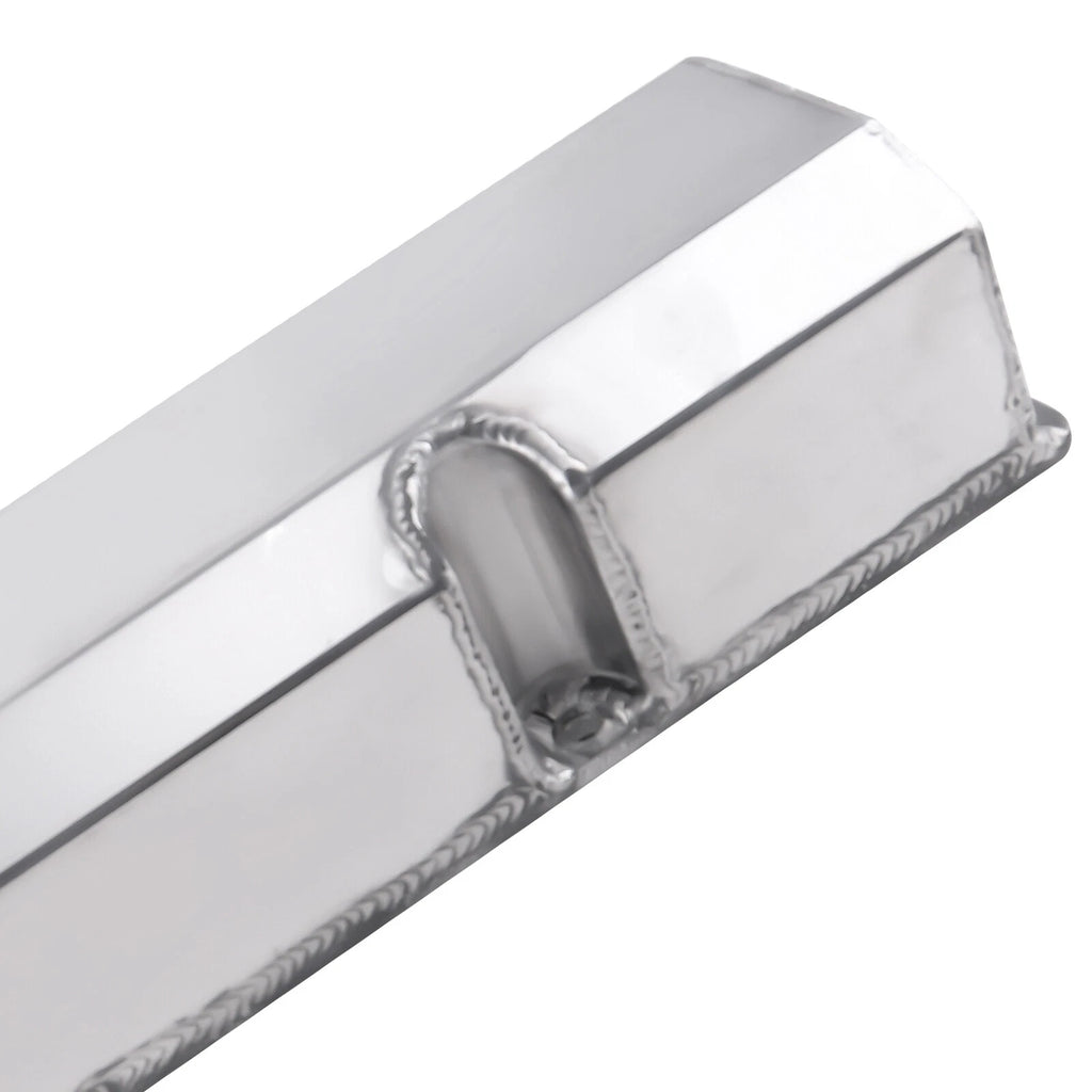 2X Fabricated Aluminum Tall Valve Covers for Small Block Chevy (1960–1990)