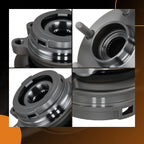 Pair Front Wheel Hub & Bearing for Nissan Quest (2011–2017) 513338