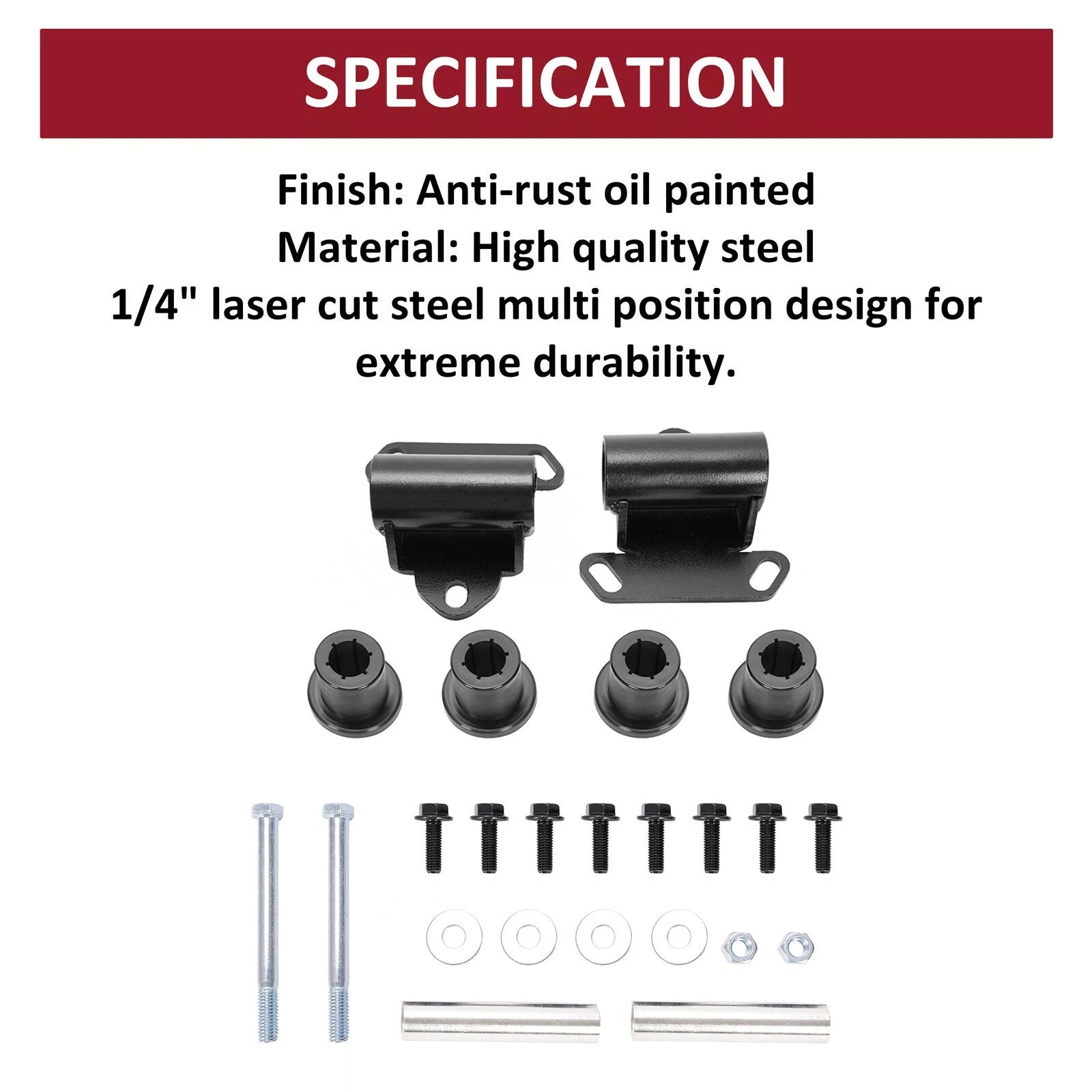 Engine Mounts Kit for GMC Sonoma S10 (1982–2005) LSx V8 Swap