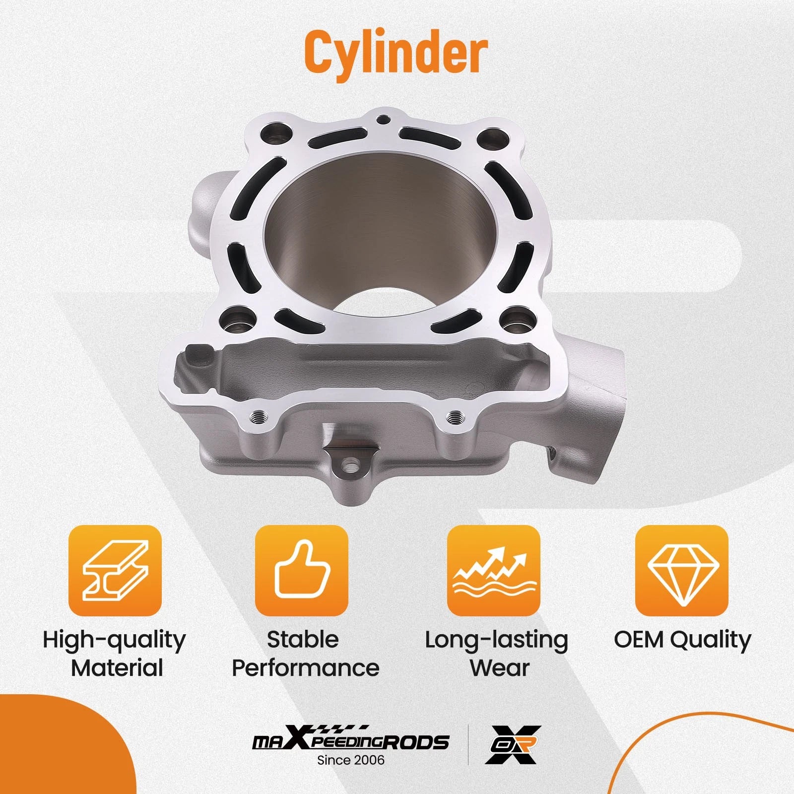 Cylinder Jug Barrel 77mm for Kawasaki KX250F (2009-2019)