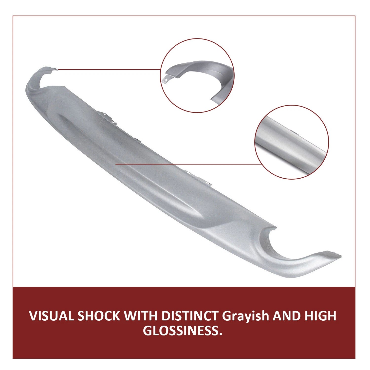 Rear Bumper Lower Valance Cover Trim for Honda CR-V (2017–2019)