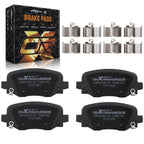 Rear Ceramic Brake Pads Kit for Chrysler 200 (2015–2017) Fiat 500X (2016–2023) P1734