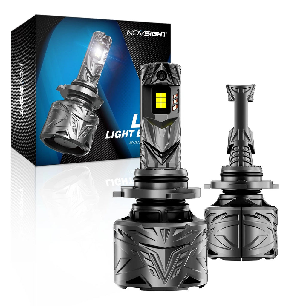 9005 HB3 LED Headlight Bulb Kit for High Beam (200W, 50000LM, 6500K)