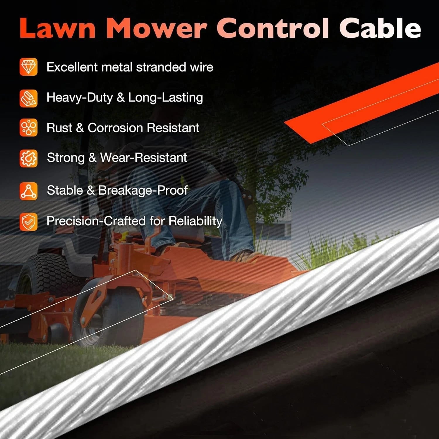 Control Cable for Ariens Gravely ST622 ST522 ST22