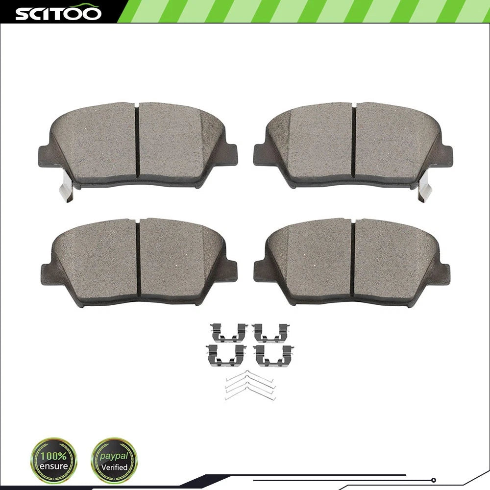 4X Front Brake Pads Kit for Hyundai Santa Fe Sport (2017–2018)