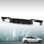 Rear Bumper Diffuser for BMW F10 5 Series M Sport (2012–2016) Gloss Black