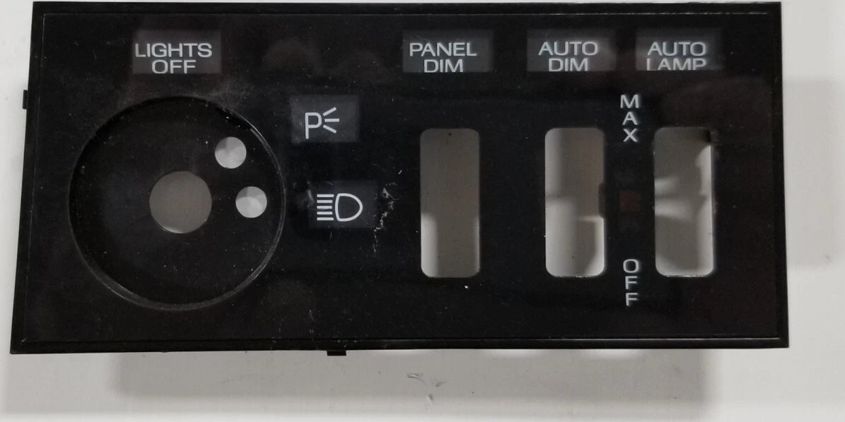 Headlight Switch Bezel Panel for Lincoln Continental (1991–1993)