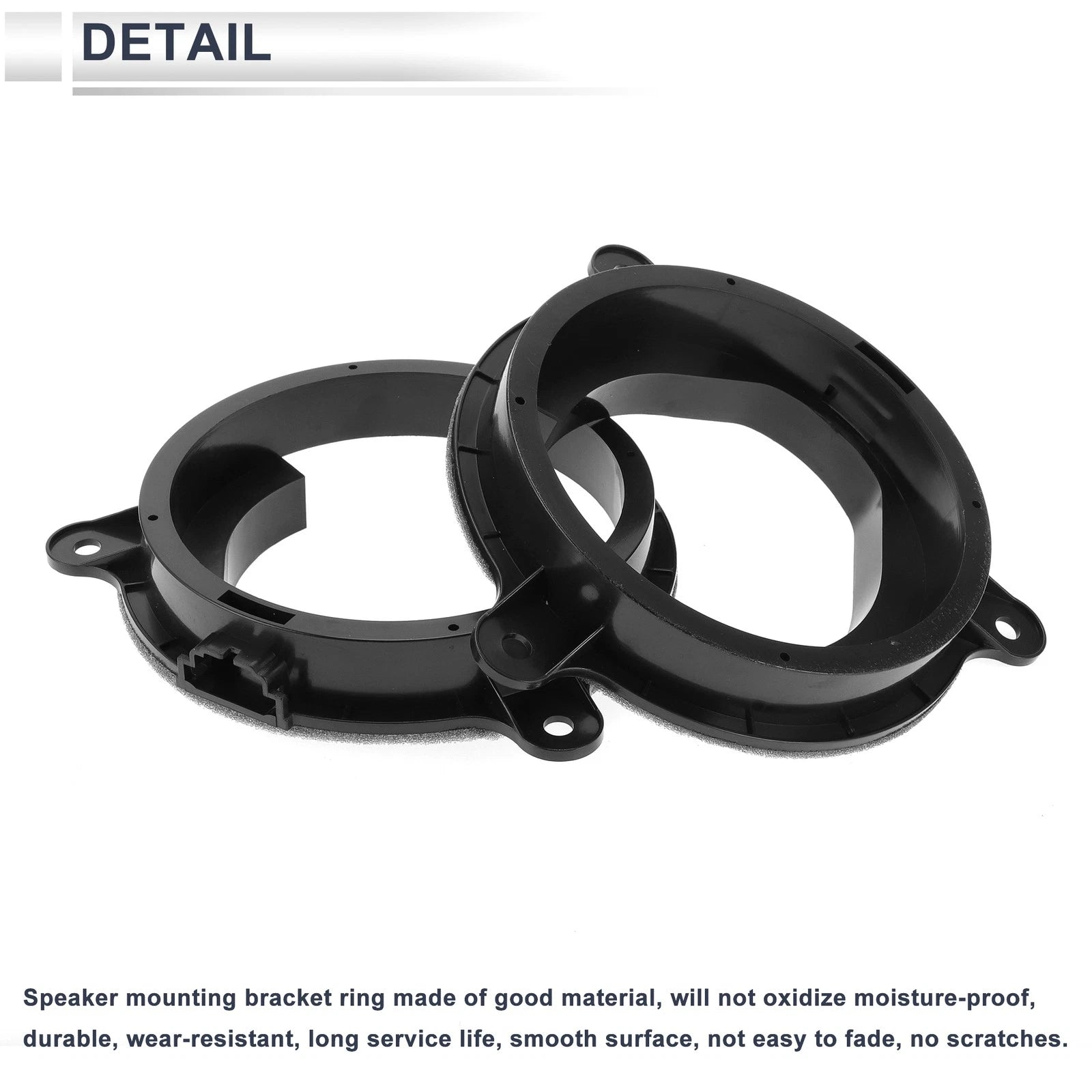 Set of 2 Speaker Spacer Rings for Mazda 6.5" 