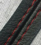 Leather Automatic Shift Boot for Chrysler PT Cruiser (2003–2005) Red Stitch