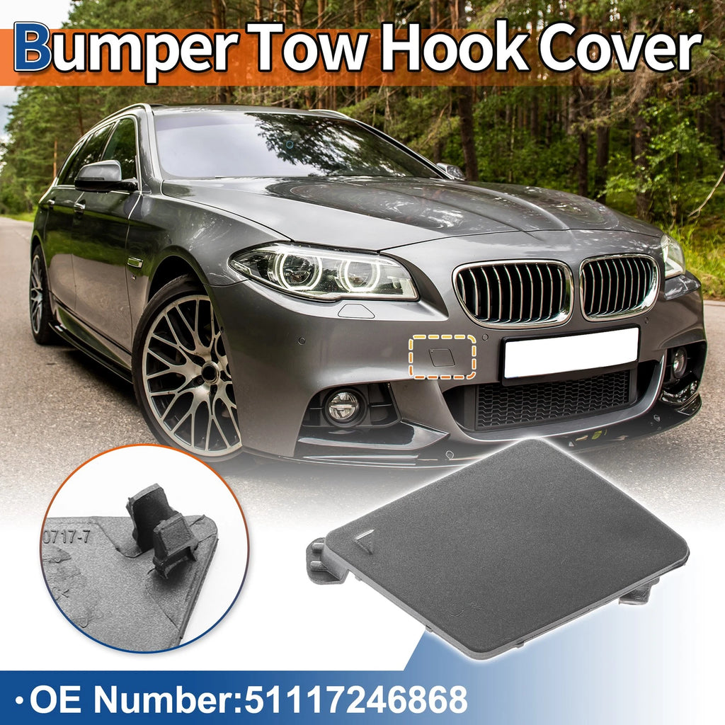 Tow Hook Cover for BMW (2011–2017) No. 51117246868 Space Grey