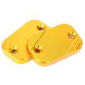 CNC Front Brake Reservoir Covers Aluminum Gold for Yamaha NMAX 155 (15-19)