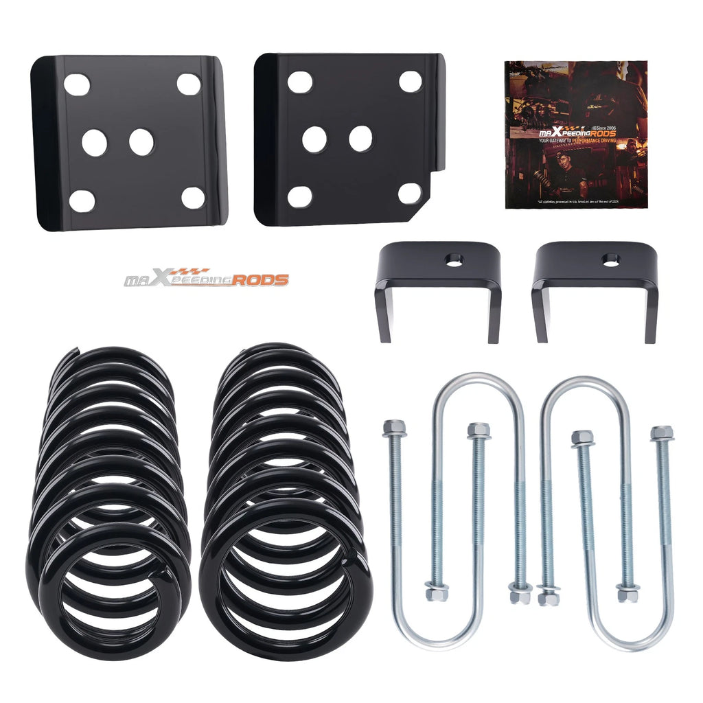 Coil Lowering Spring Kit for Ford F-150 2WD (2004–2008) 2" Front 6" Rear