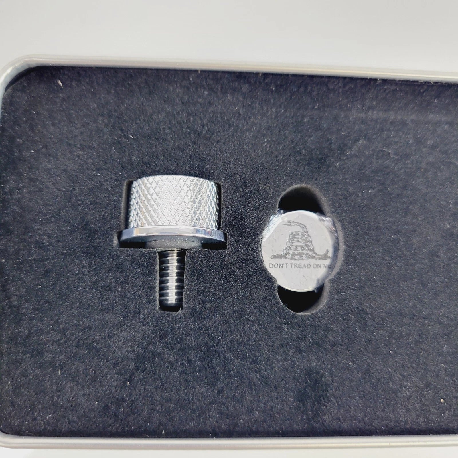 Seat Mounting Knob for Figurati Designs Touring (Stainless Steel)