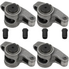 Set of 16 Stainless Steel Roller Rocker Arms for Chevrolet SBC 305 350 383
