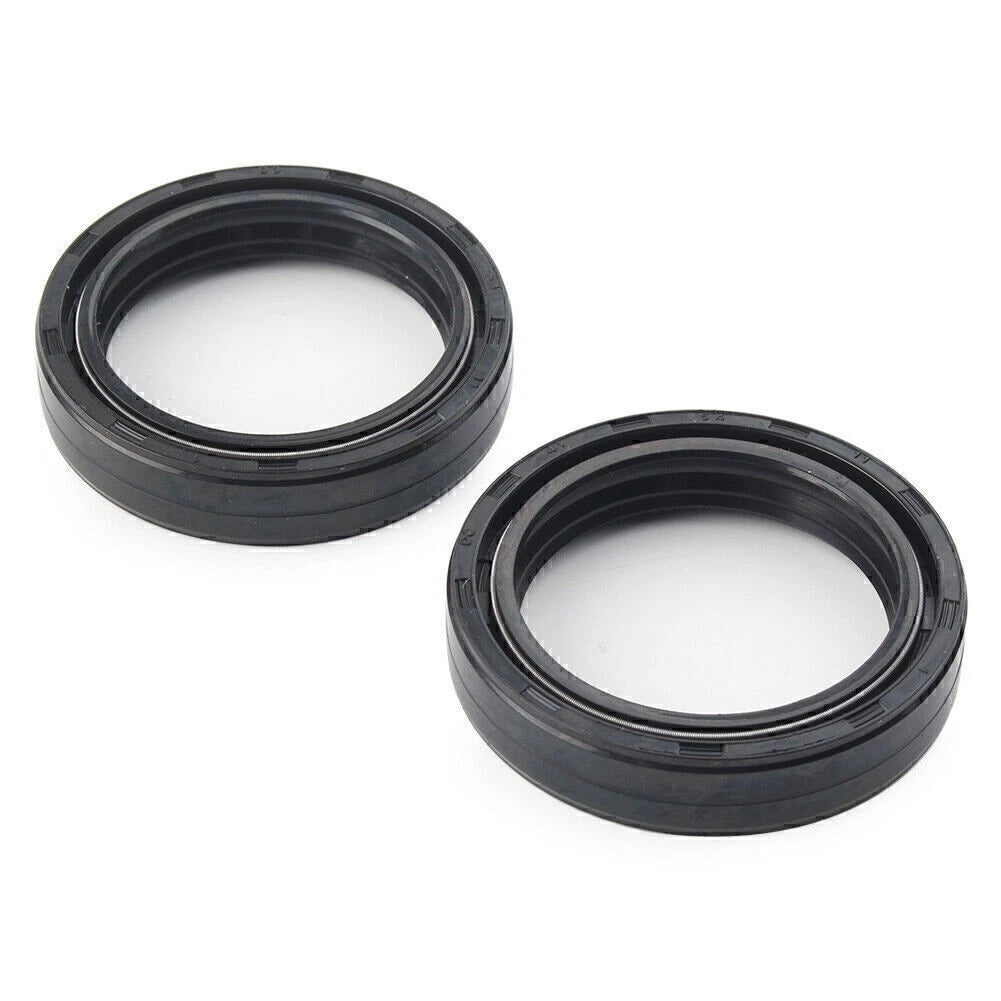 2X Front Fork Damper Shock Absorber Oil Seals for Cycle (41X52.2-11MM)
