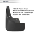 Set of 4 Mud Flaps Splash Guards for Suzuki Vitara (1999–2005)