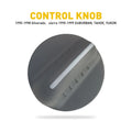 Set of 4 Heater Climate Control Knobs for GMC Pickup Chevy Truck (1995–1999)