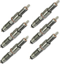 Set of 6 Fuel Injectors for Renault Premium Truck (0445120004, 5010412093)