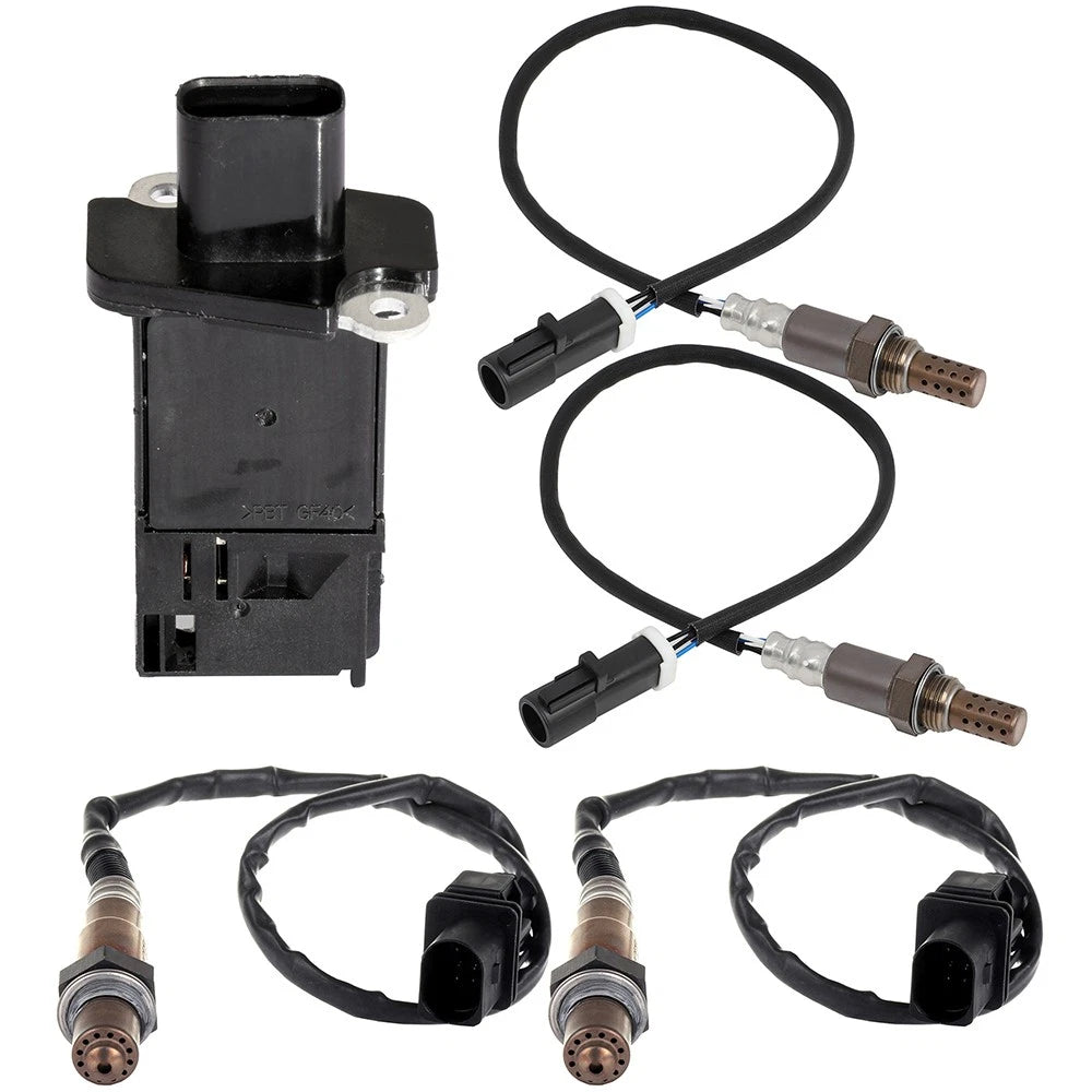 Mass Airflow Sensor & 4x Oxygen O2 Sensors for Ford Expedition (2009–2011)