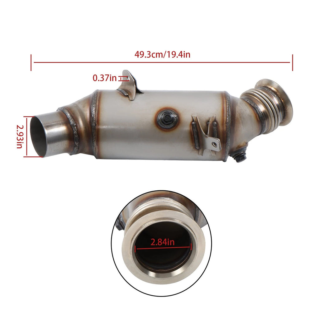 Exhaust Pipe Catalytic Converter for BMW X5 X6 (2011–2014)