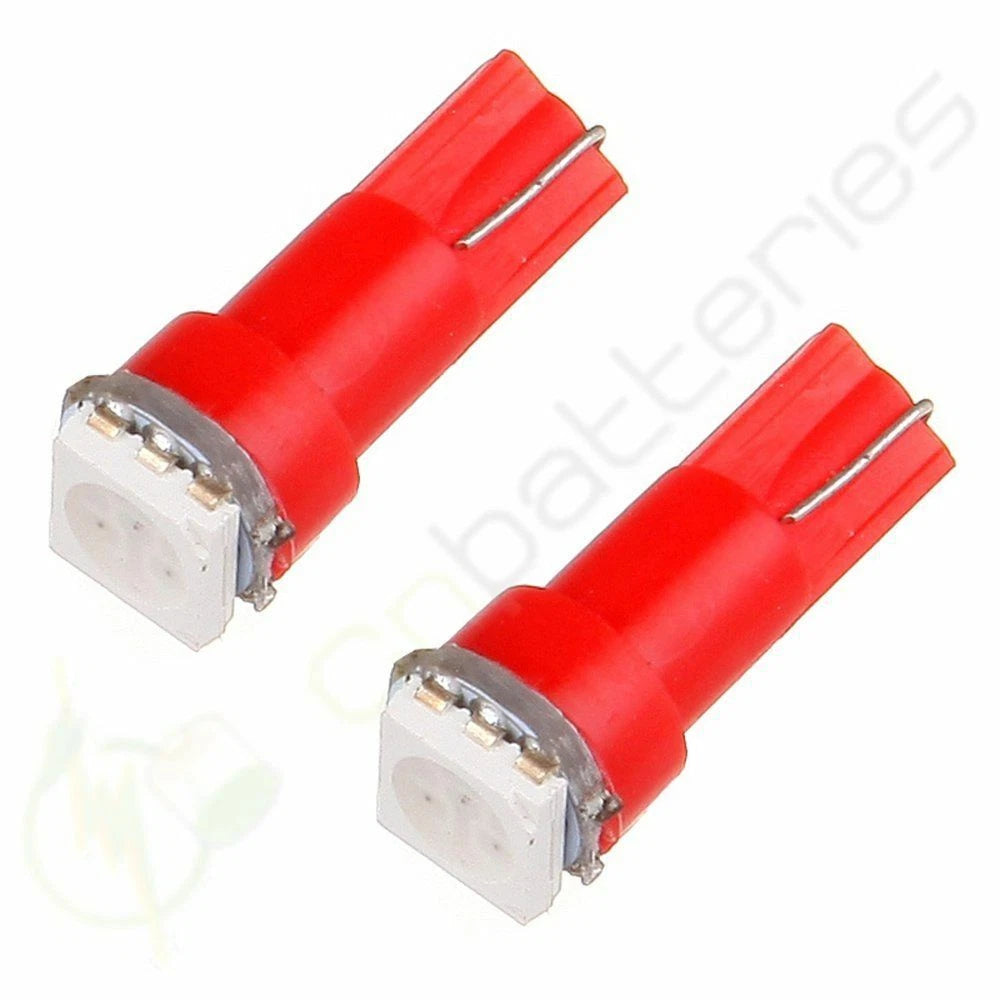 20x T5 Pink/Purple 5050 SMD LED Wedge Bulb for Honda
