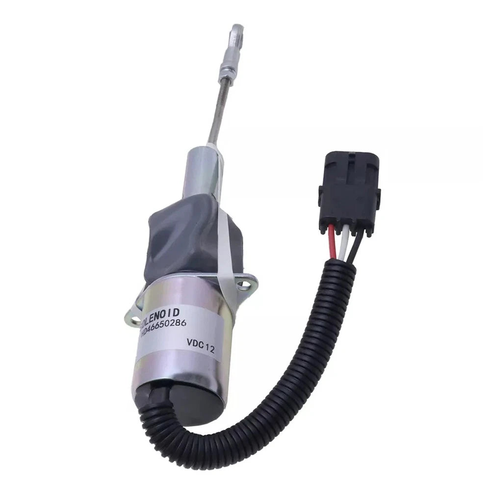 12V Fuel Shutoff Solenoid RE55415 for John Deere 4555 7600 8560 (1985–1995)