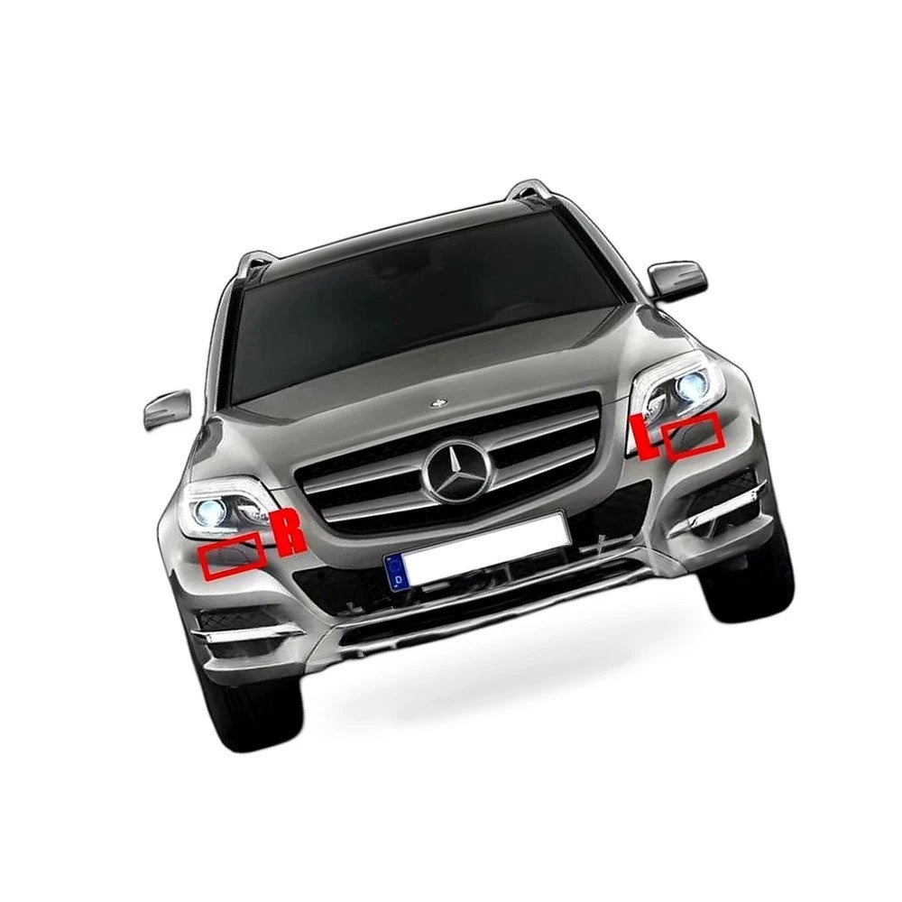 Headlight Washer Cover for Mercedes GLK X204, C-Class W204 (2011–2015)