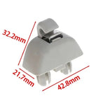 Set of 2 Sun Visor Hook Clips for VW Passat (2012–2015) 6R0-857-561-Y20