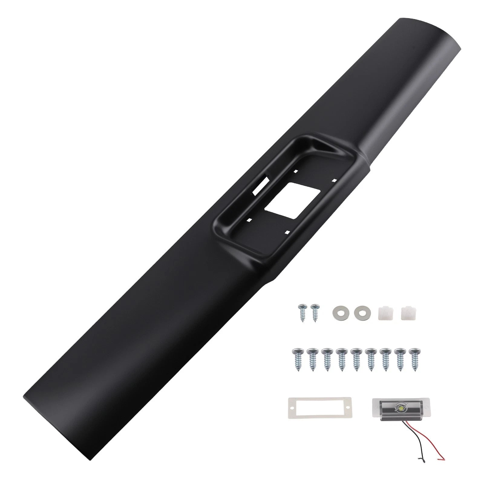 Black Rear Roll Pan for GMC Canyon (2010–2012) V8 5.3L Steel Primed