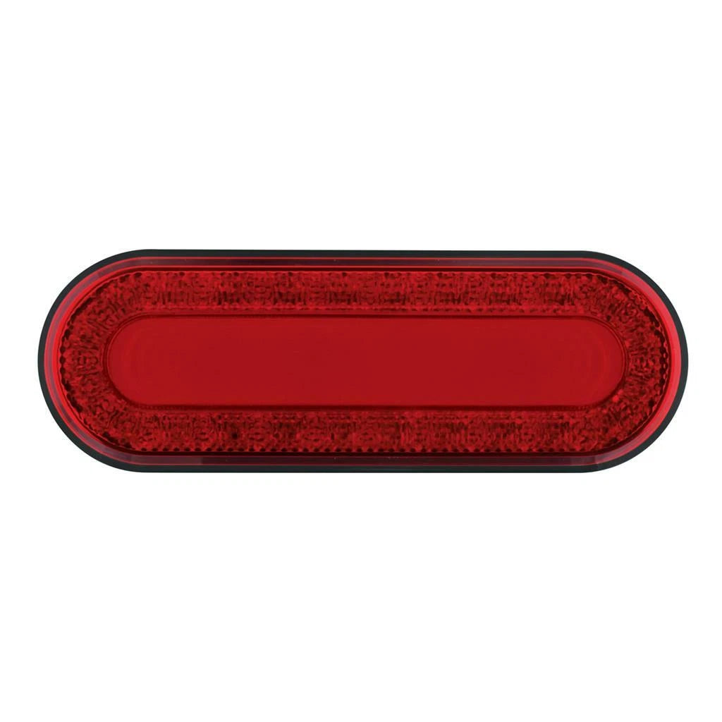 LED Turn Signal Light 6-Inch Oval Red for Universal Fit Trucks (2000–2024)