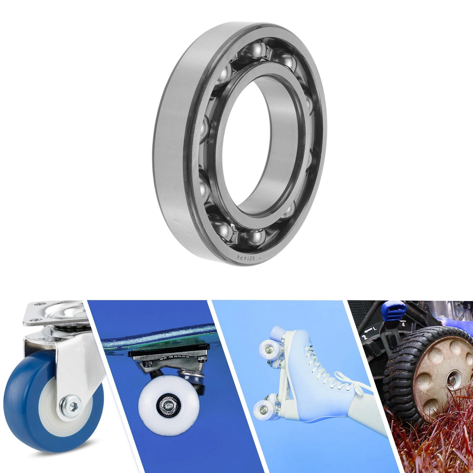 Deep Groove Ball Bearing 70x125x24mm for Scooter Skateboard (1Pc)