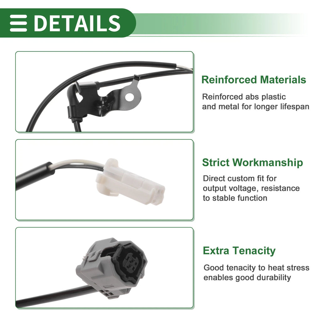 ABS Wheel Speed Sensor No. 8951652140 for Toyota Yaris (2013–2014)