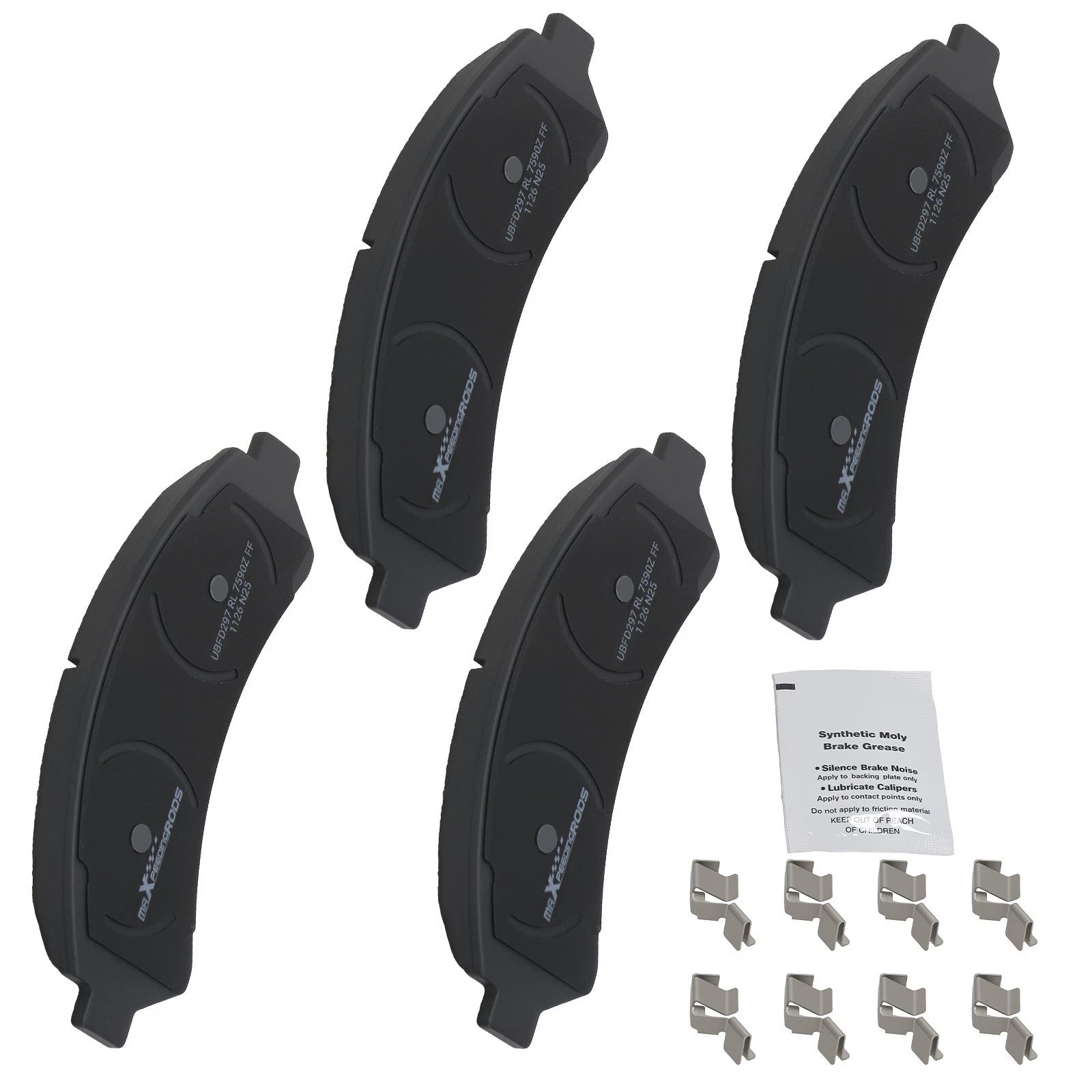 Front Ceramic Brake Pads Kit for Oldsmobile Bravada (1997–2001) / GMC Jimmy (1998–2002)