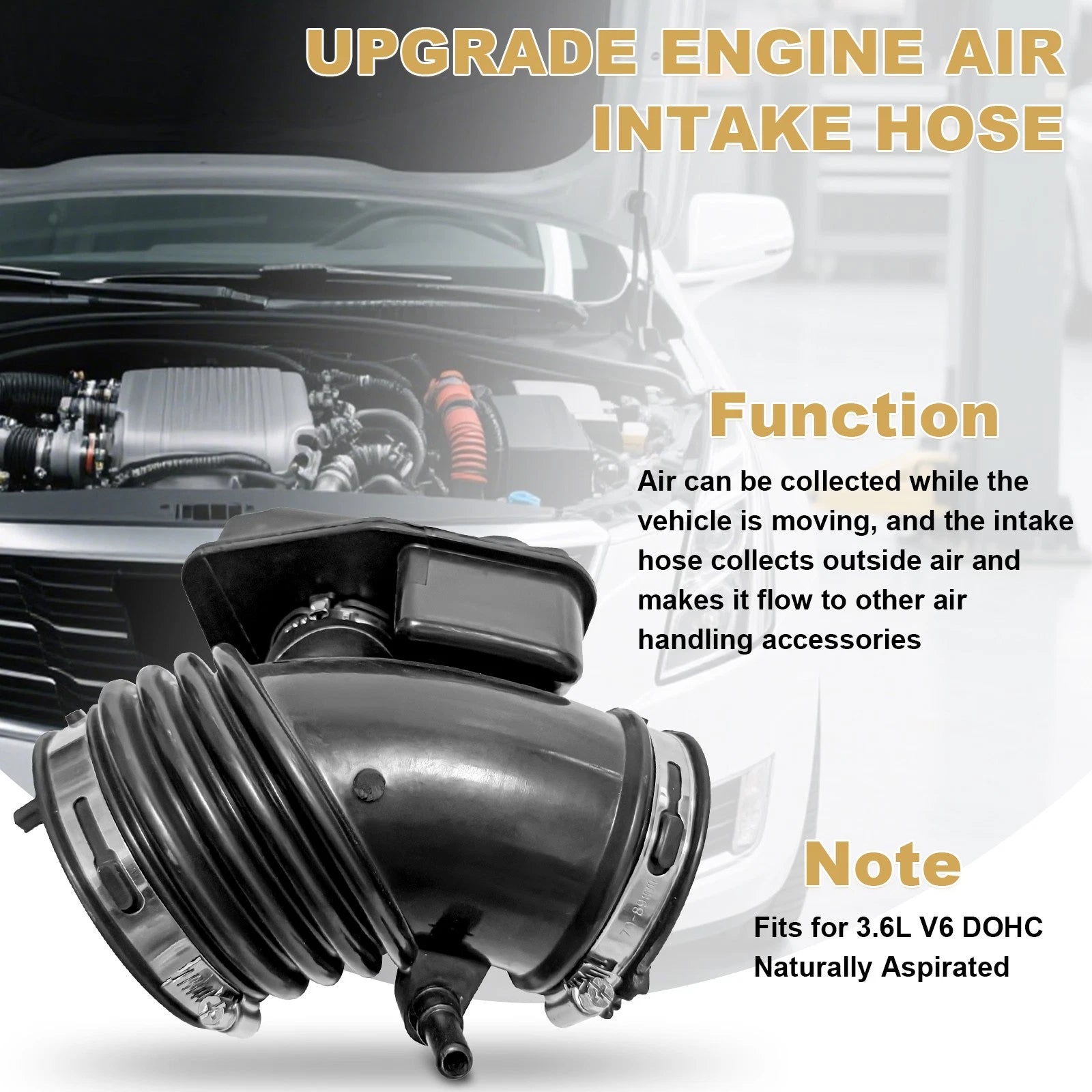 Engine Air Intake Hose for Cadillac XTS, Chevrolet Impala (2013–2020)