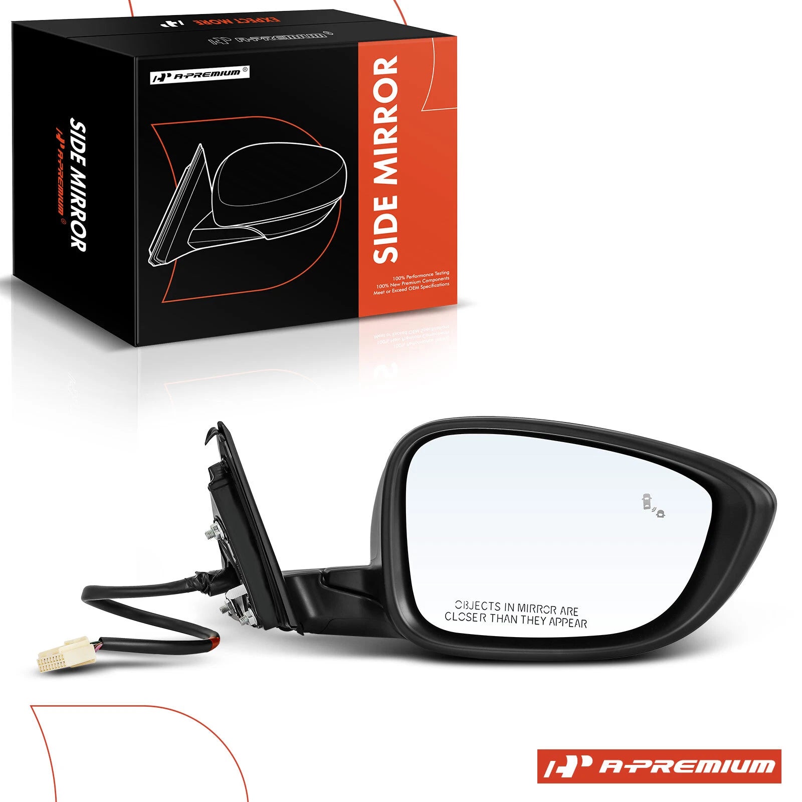 Heated Passenger Power Mirror for Honda Accord (2018–2022)