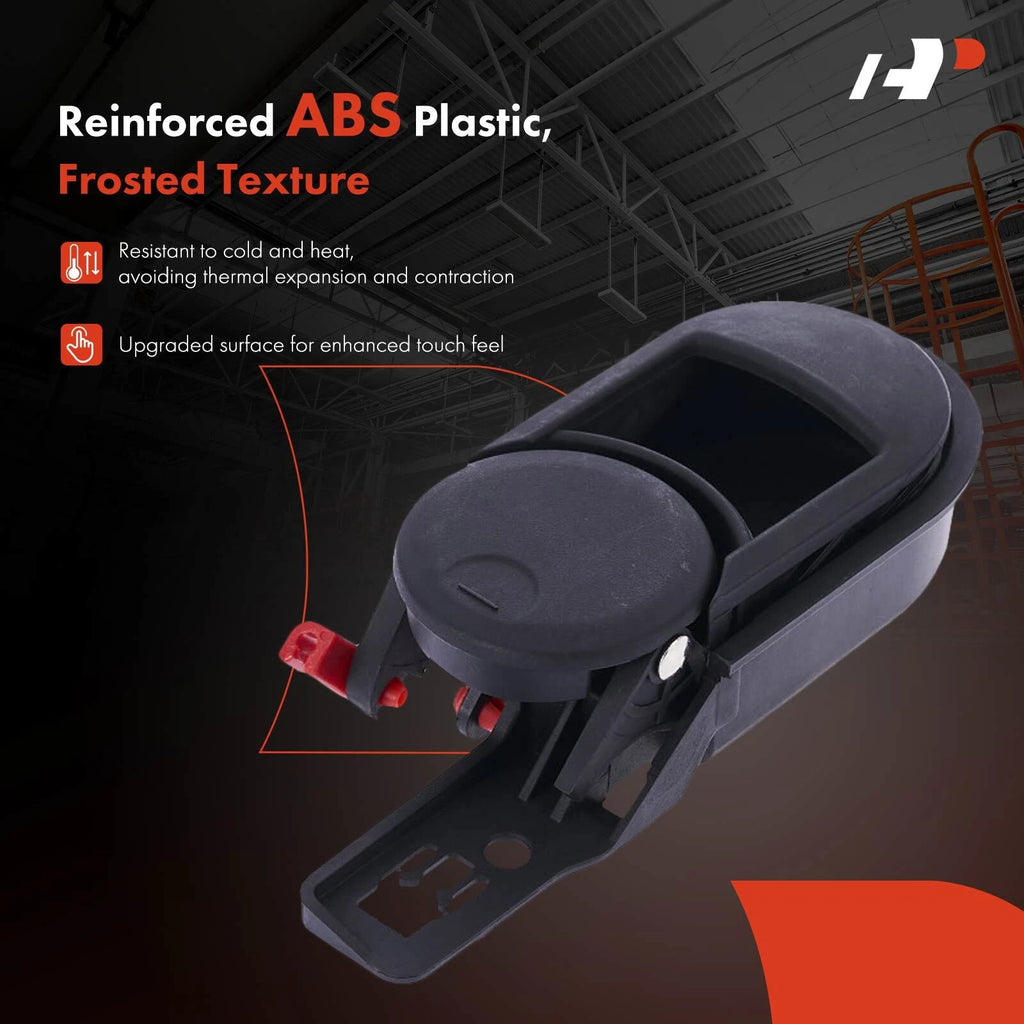 Passenger Interior Door Handle for Jeep Wrangler (2007-2008) Textured Black