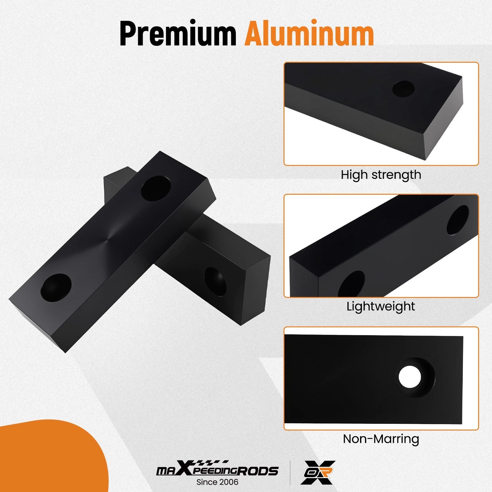 Set of 10 Standard Aluminum Soft Jaws for Automotive Applications