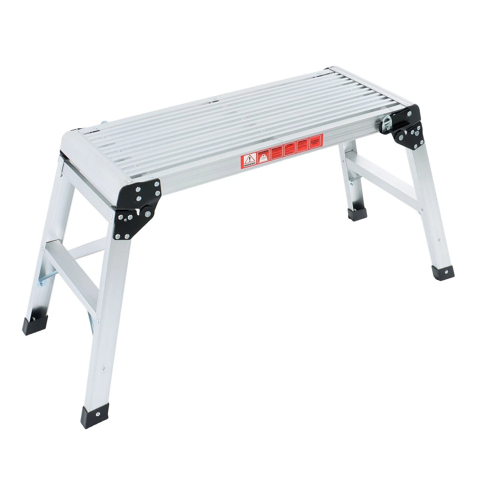 Aluminum Step Ladder for Work Platform (330 LBS Capacity)