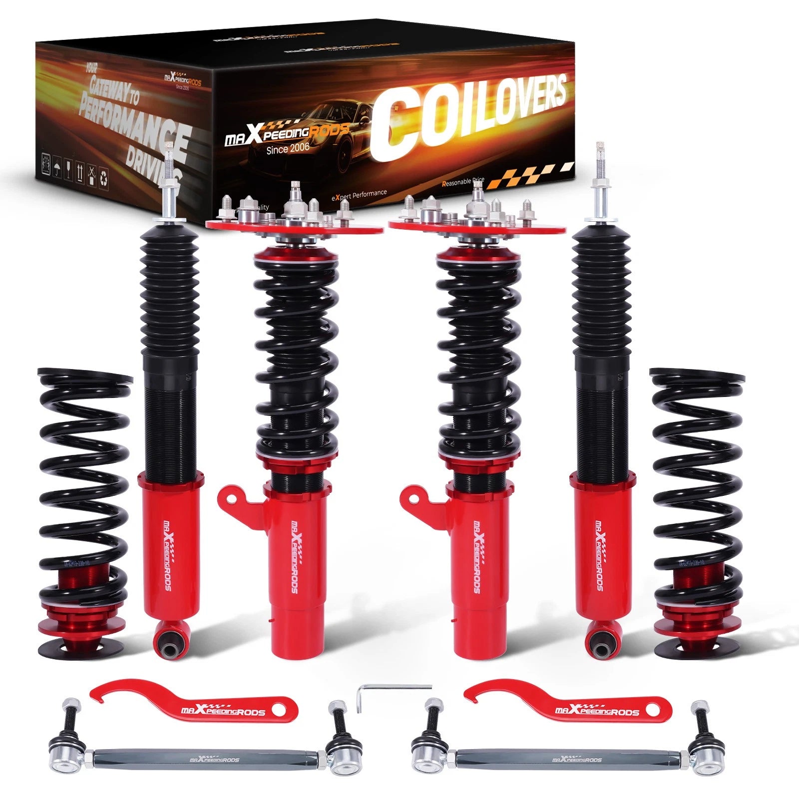 24 Way Adjustable Coilovers for BMW 3-Series AWD F30 (2013–2019) 330i 335i