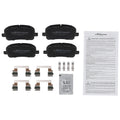 Set of 4 Front Ceramic Brake Pads for Pontiac Vibe/Toyota Corolla (2003–2008)