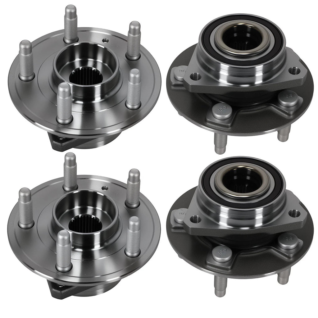 Front Rear Wheel Hub and Bearing Assembly for Cadillac XTS (2018–2019)