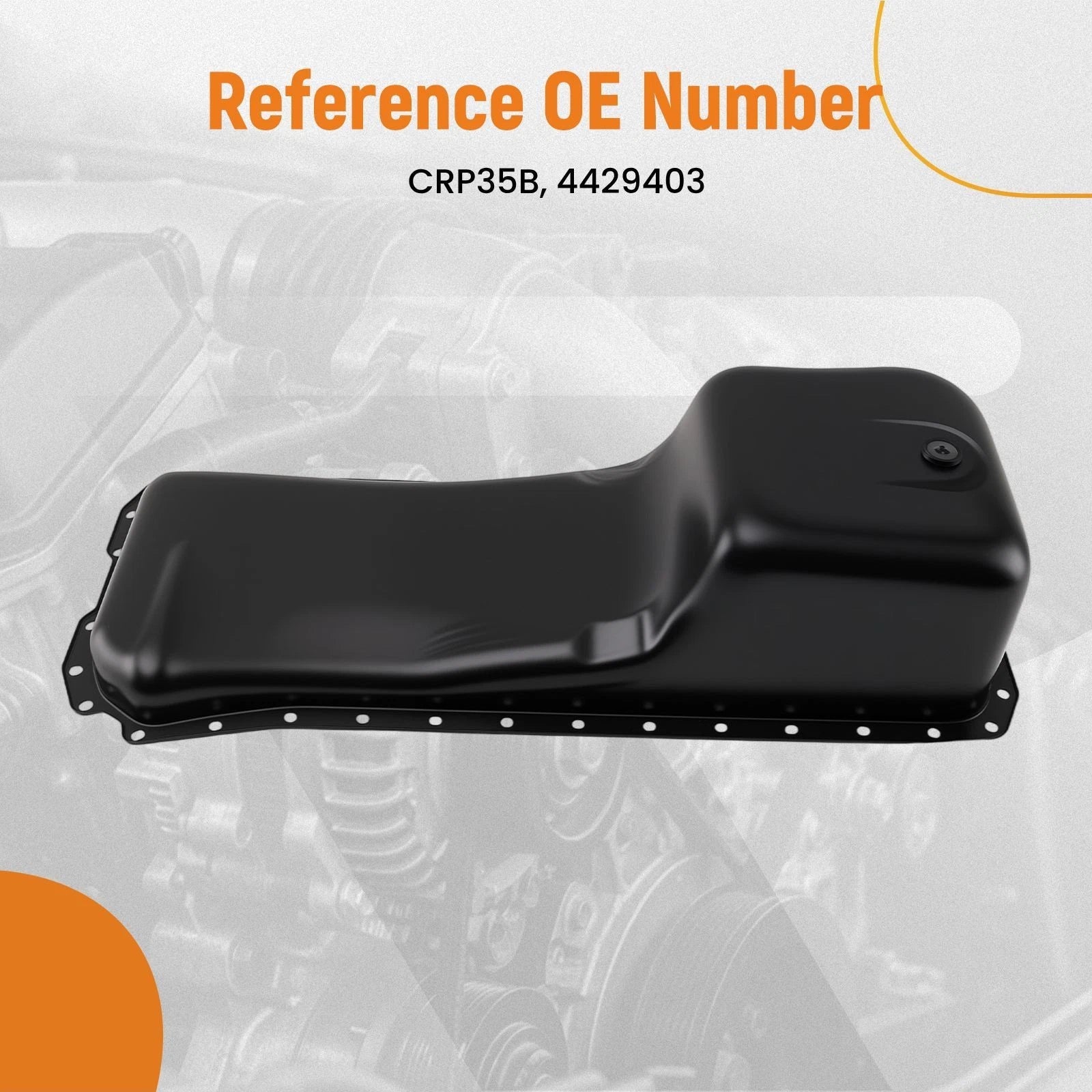 Engine Oil Pan Kit for Dodge D350 W350 (1989–1993)