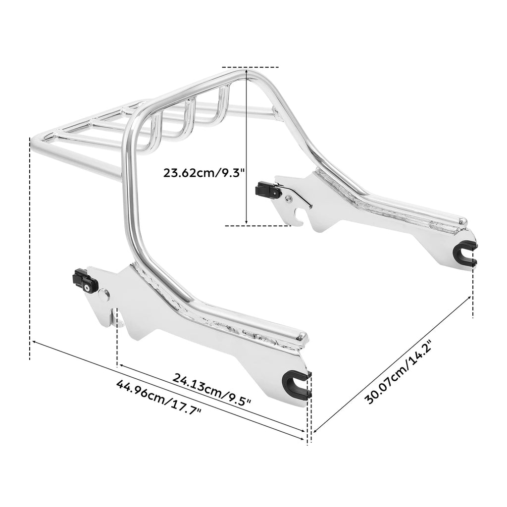 2X Luggage Rack for Harley Fat Boy FLFB FLFBS Breakout FXBRS (2018–2026)
