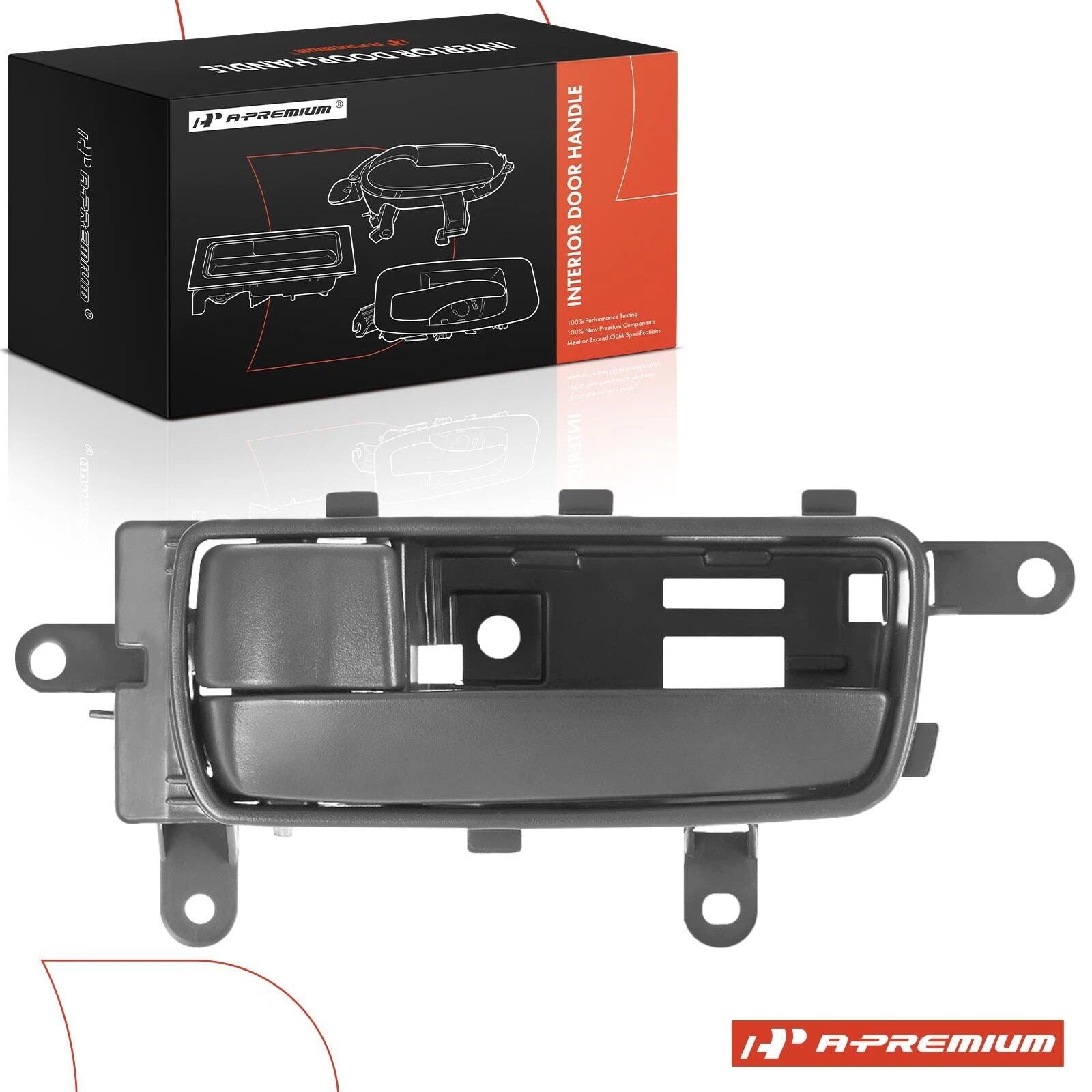 Driver Interior Door Handle for Nissan Sentra (2007–2012) Gray Plastic