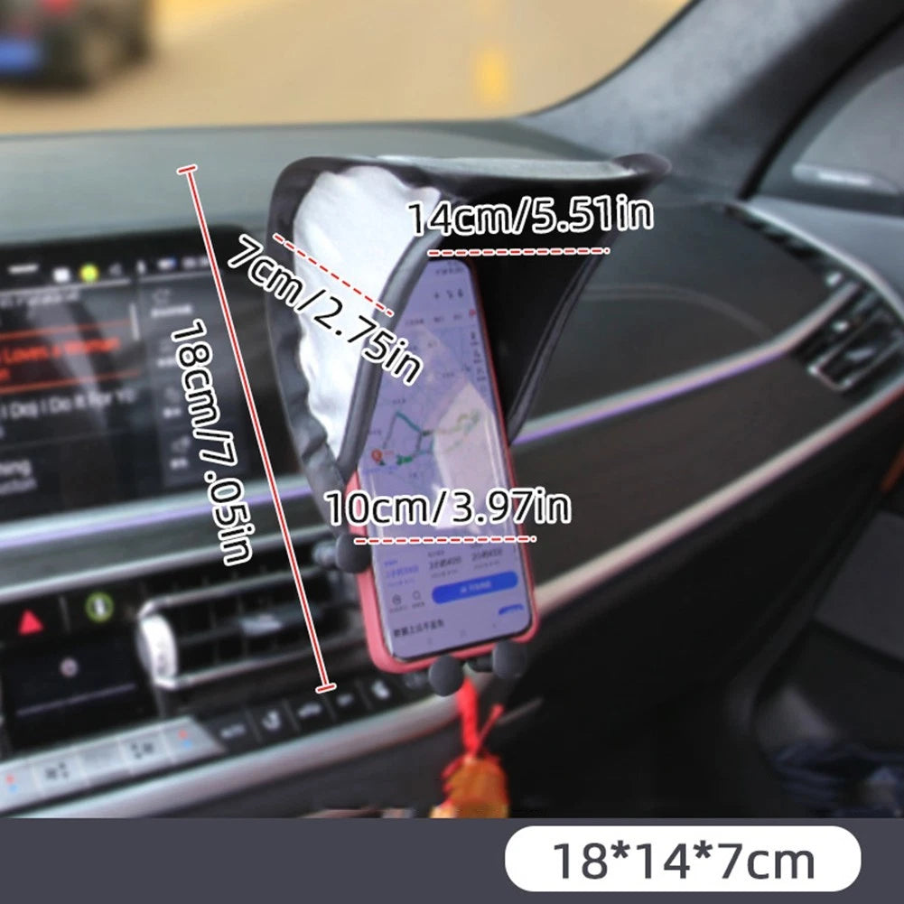 Phone Umbrella for Motorcycle Accessory Holder (All-Weather Protection)
