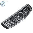 Front Bumper Upper Grill for Cadillac XTS (2013-2015) Chrome & Black