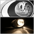 Chrome Bezel Fog Light & Switch Kit for Toyota Camry (2012–2014)