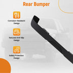 Black Rear Steel Bumper for Ford E-150 E-250 E-350 (1992–2014) FO1103203