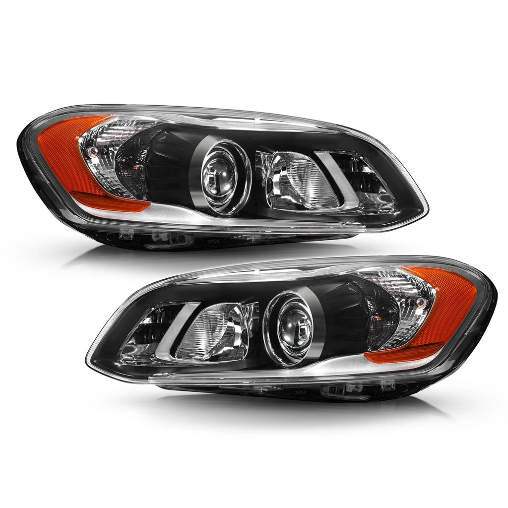 Set of 2 HID/Xenon Headlights for Volvo XC60 (2014–2017) w/o Ballast w/o Bulb